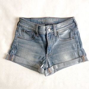 American Eagle Strech High-Rise Shorts